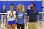 Volleyball Senior Day  Wheaton Women's Volleyball Senior Day. - Photo by Keith Nordstrom : Wheaton, Volleyball Senior Day